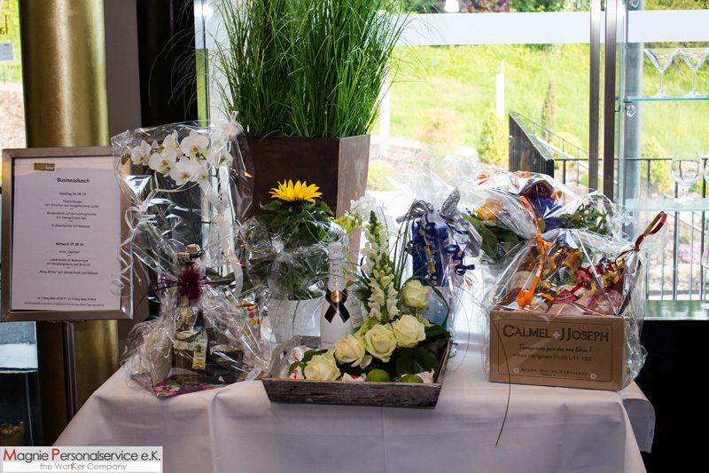 Magnie Personalservice - News - Küchenparty Jubiläum 10 Jahre